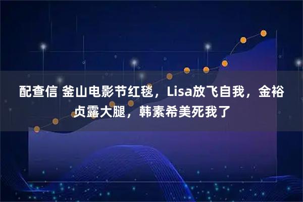 配查信 釜山电影节红毯，Lisa放飞自我，金裕贞露大腿，韩素希美死我了